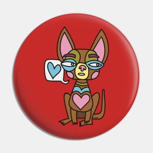 Chihuahua Lovegaroo Pin