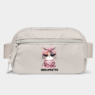 Snollygoster Shrewd Snarky Cat funny design Bag