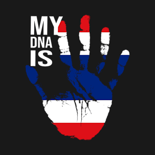 Thailand Flag, My DNA Is Thai, Thai Flag T-Shirt