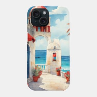 Isla Mujeres Quintana Roo Mexico Vintage Tourism Travel Retro Phone Case