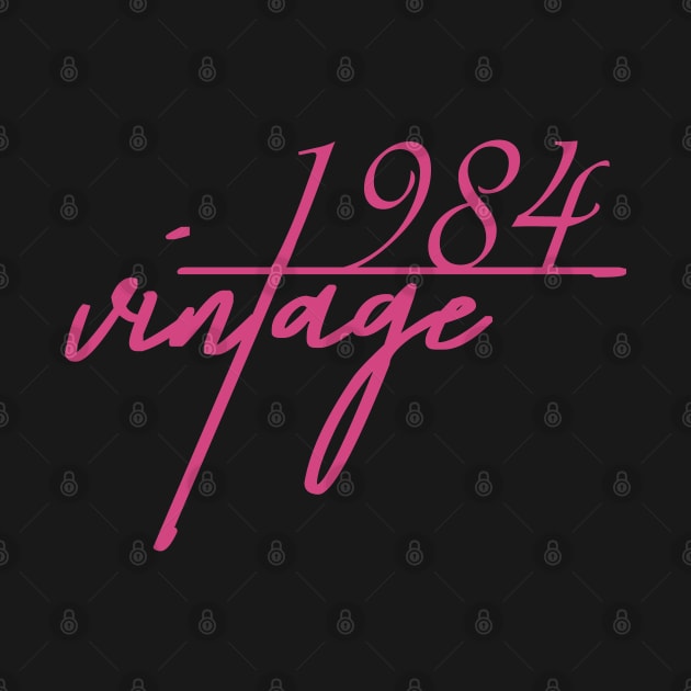 1984 Vintage. 36th Birthday Cool Gift Idea by FromHamburg