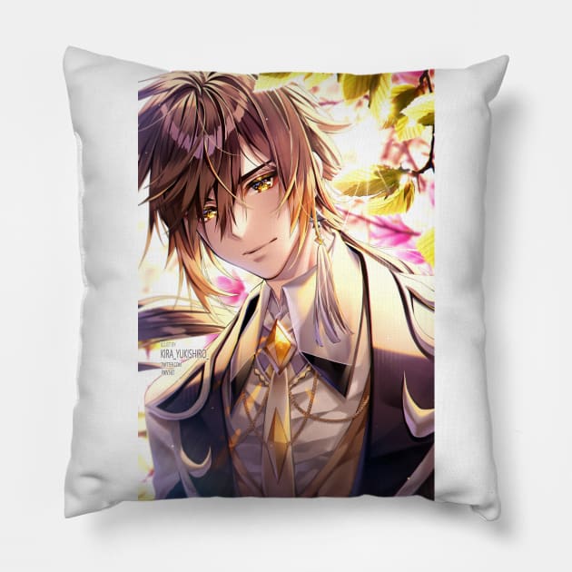 Zhongli Pillow by Kira Yukishiro