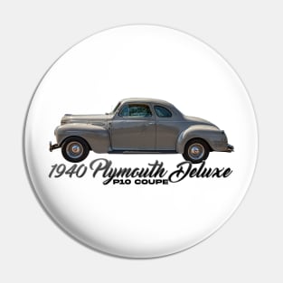 1940 Plymouth Deluxe P10 Coupe Pin