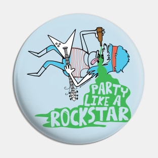 PARTY LIKE ROCKSTAR Pin