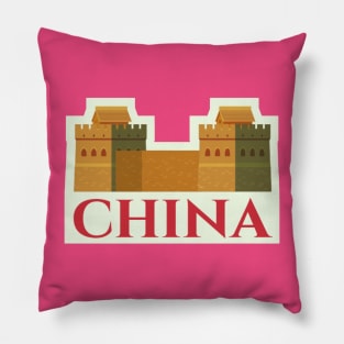 China landmark design Pillow