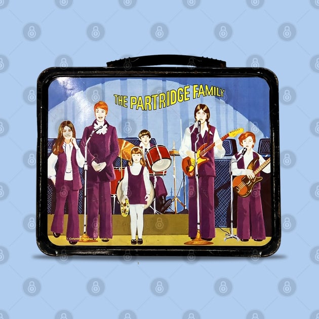 Partridge Family Lunch Box by offsetvinylfilm