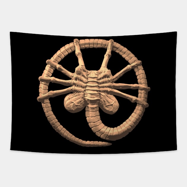 Alien monster Tapestry by MasterChefFR