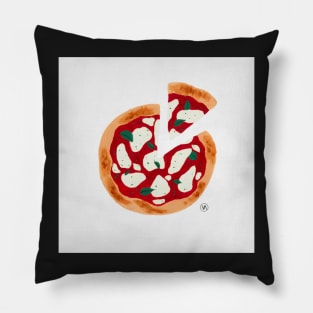 Pizza Print Pillow