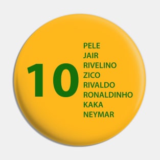 Brazilian Soccer Team Pin