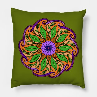 Inner peace mandala Pillow