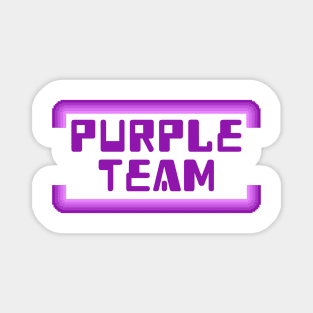 Cybersecurity Purple Team Arcade Gamification Banner Magnet