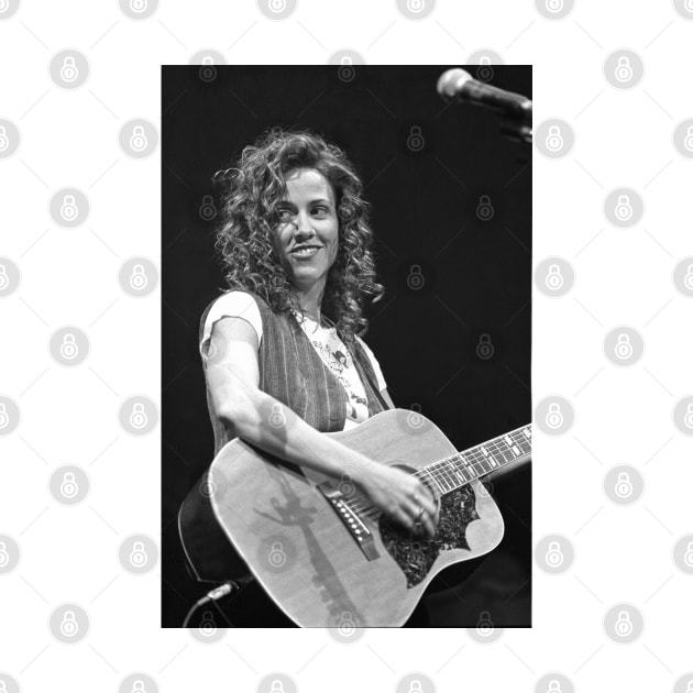 Sheryl Crow BW Photograph by Concert Photos