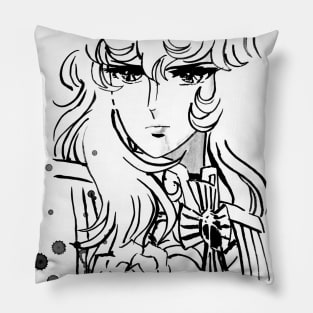 lady oscar Pillow