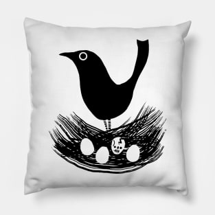 NEST OF DEATH Pillow