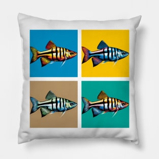 Pop Zebrafish - Cool Aquarium Fish Pillow