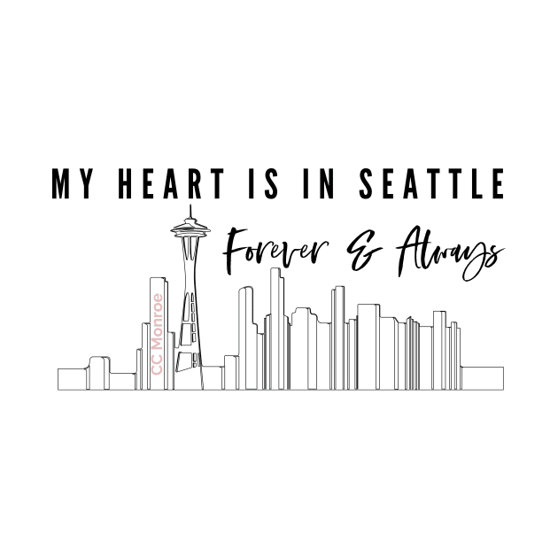 Hearts in Seattle by CC Monroe Merchandise