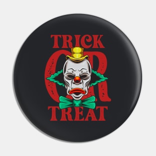 Halloween Clown 1.3 - Trick or Treat Pin