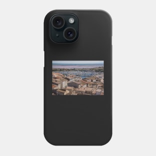 Gruissan rooftops. Phone Case