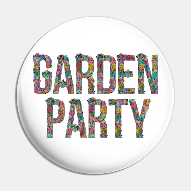 Garden Party Pin by Edward L. Anderson 