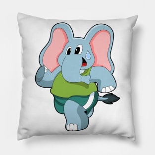 Elephant at Running Pillow