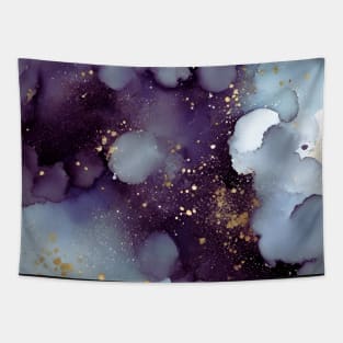 Dreamy purple clouds Tapestry