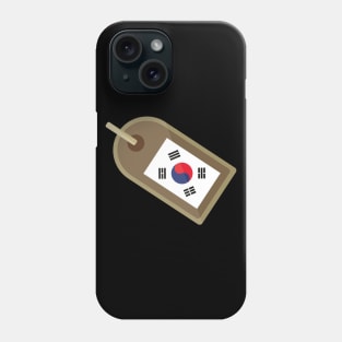 South Korea - Korean Flag (Tag) Phone Case