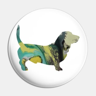 Basset hound Pin