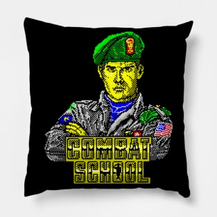 Combat School 8 Bit Game Art Pillow