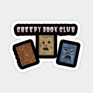 Creepy Book Club Magnet