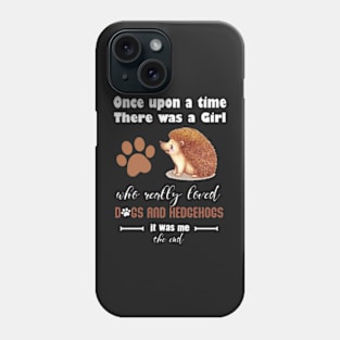 Dogs And Hedgehogs Phone Case