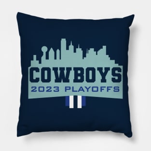 Cowboys 2023 Playoffs Pillow