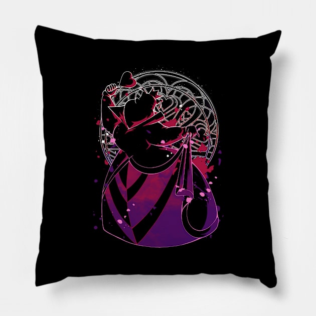 Queen Of Hearts Pillow by xMorfina