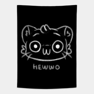 Hewwo OwO Tapestry