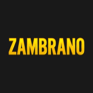 Zambrano Family Name T-Shirt