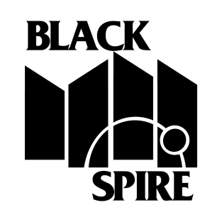 Black Spire Flag -for light colored shirts T-Shirt