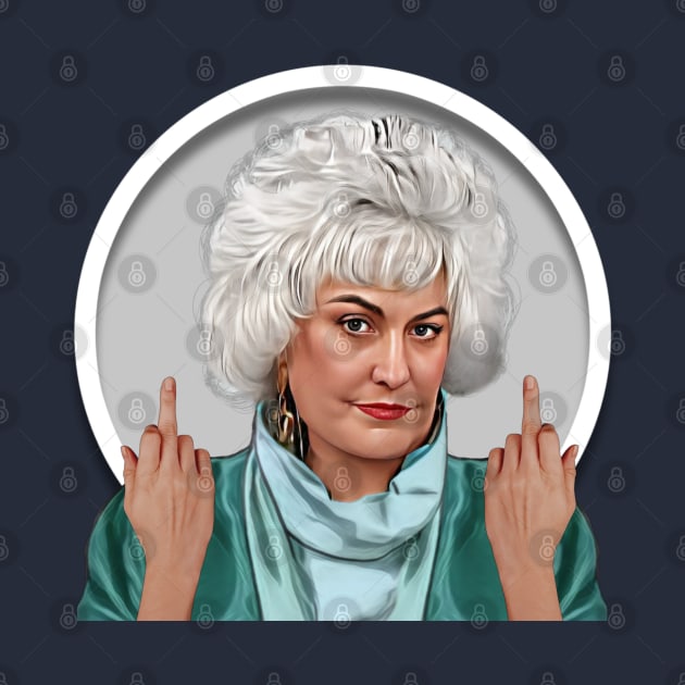 Dorothy Zbornak Flips Off by Zbornak Designs