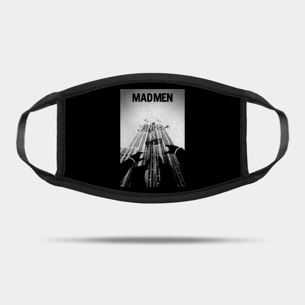 Mad Men Falling Silhouette Minimal Low Fi Mad Men Falling Silhouette Minimal Low Mask Teepublic
