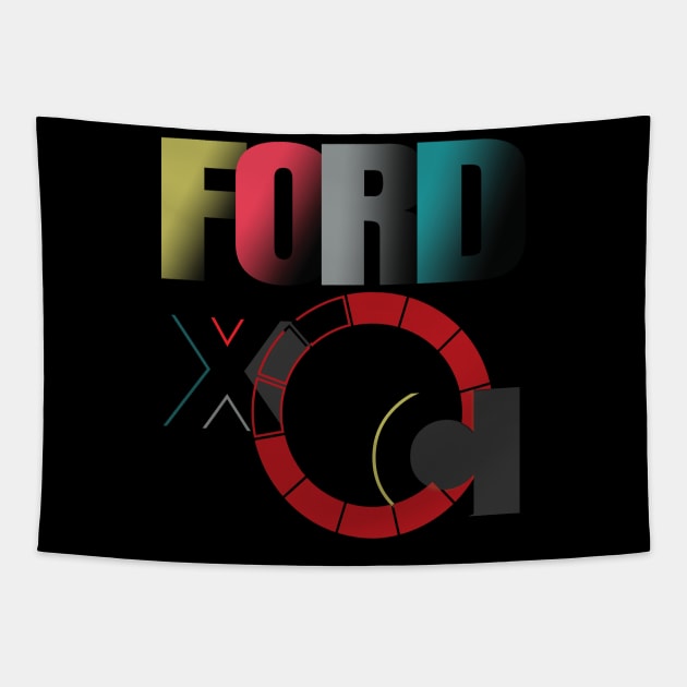 Ford Xc Tapestry by TeeText