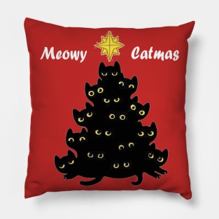 meowy catmas Pillow