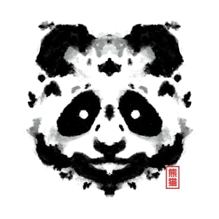 Rorschach Panda by Tobe Fonseca T-Shirt