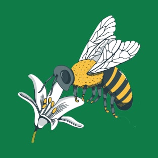 Bee and Flower T-Shirt