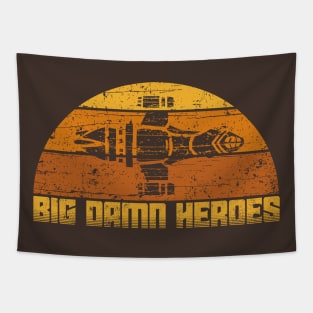 Big Damn Vintage Heroes Tapestry