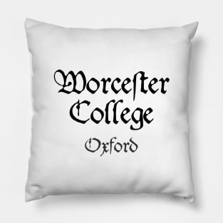 Oxford Worcester College Medieval University Pillow