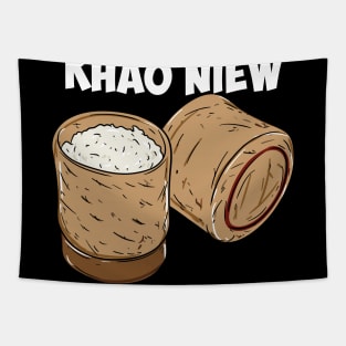 Khao Niew, Thai Food Rice, Laotian Tapestry