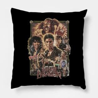 Bruce Leroy Kung Fu Academy 1985 Pillow