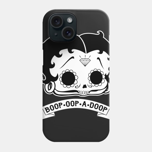 Betty Sugar Skull Phone Case by lockdownmnl09