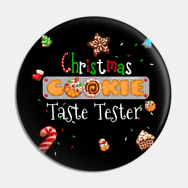 Christmas Cookie Taste Tester Pin by Fun4theBrain