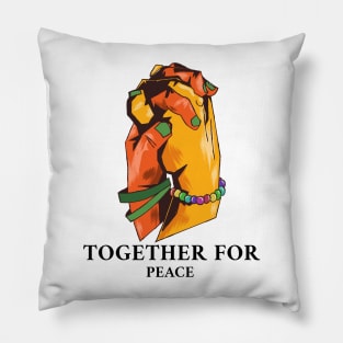 Together for Peace, Teach Peace, International Peace Pillow