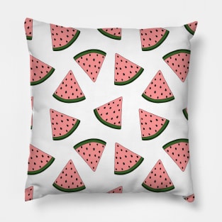 Cute watermelon hand drawn pattern Pillow