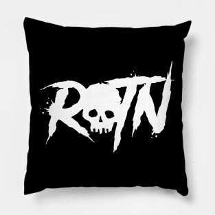 Rotn Skull Logo Pillow